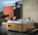 outdoor hot tubs picture